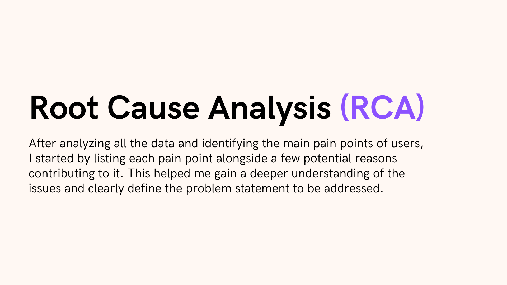 Case Study - VHI App - Root Cause Analysis (RCA)