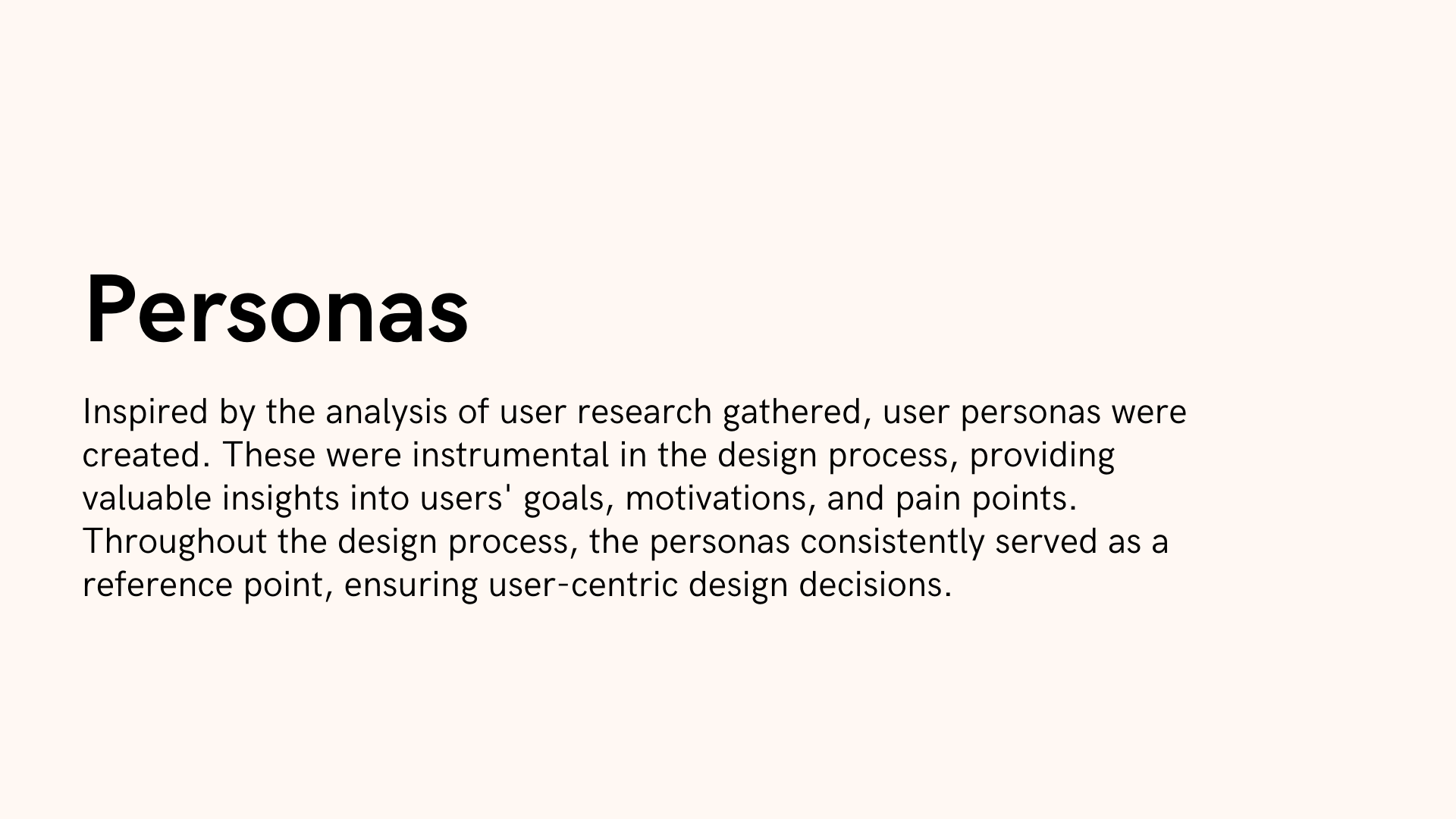 Case Study - VHI App - Personas