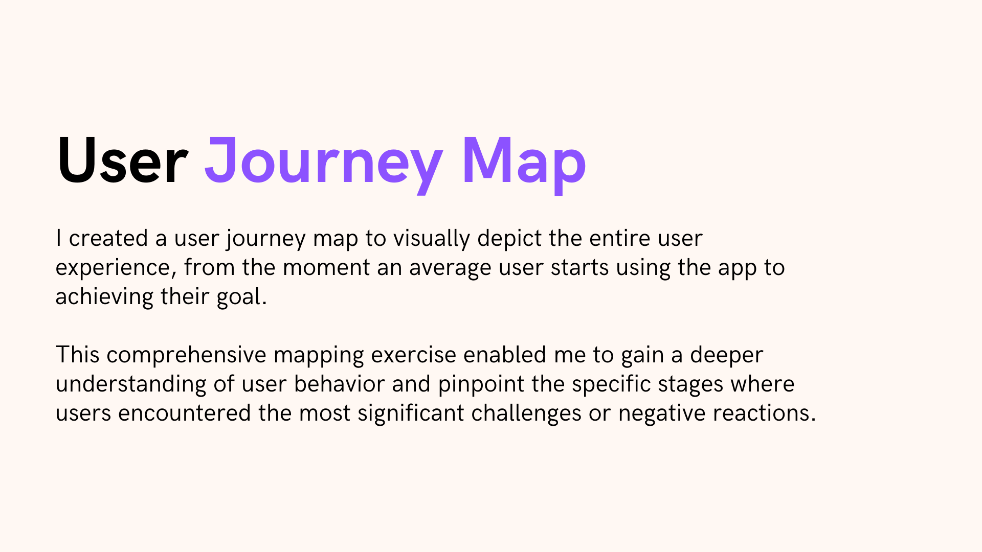 Case Study - VHI App - User Journey Map