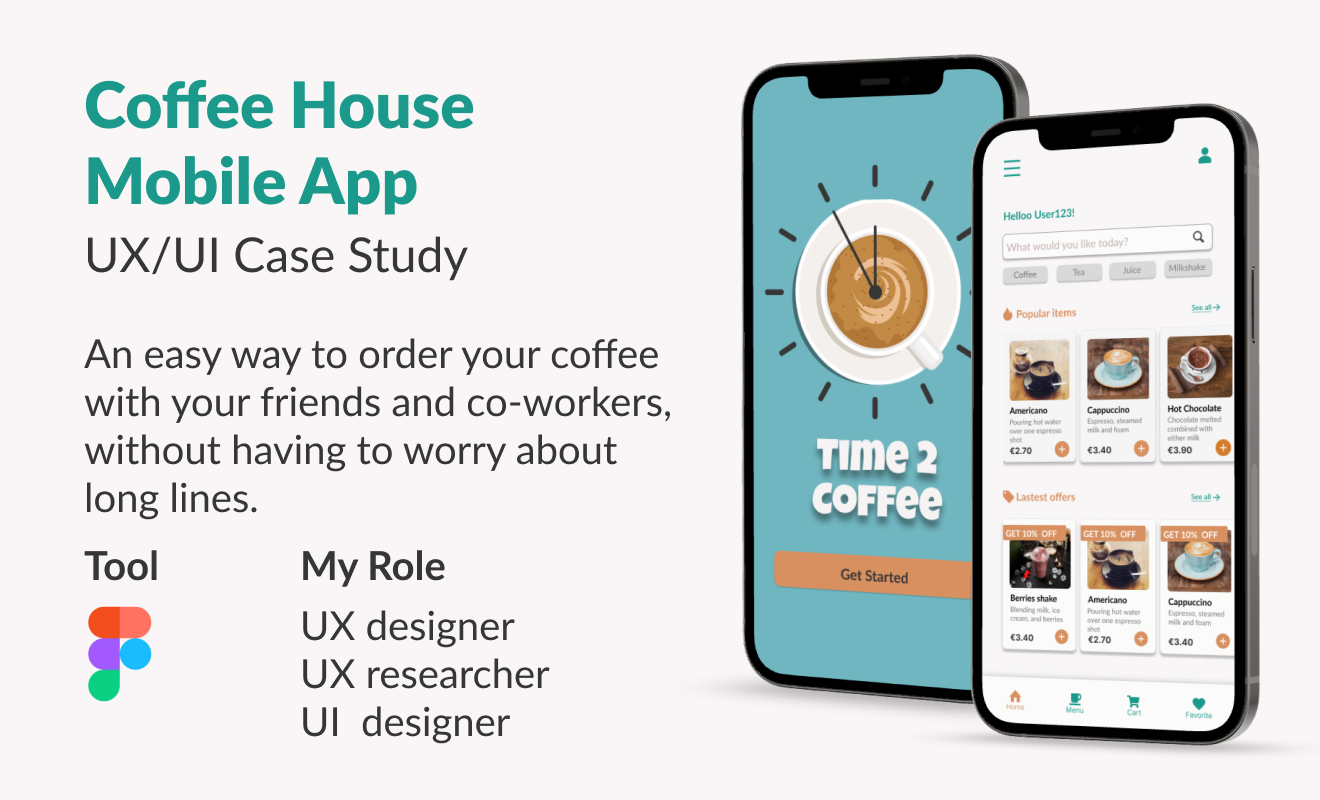 Coffe House UX design