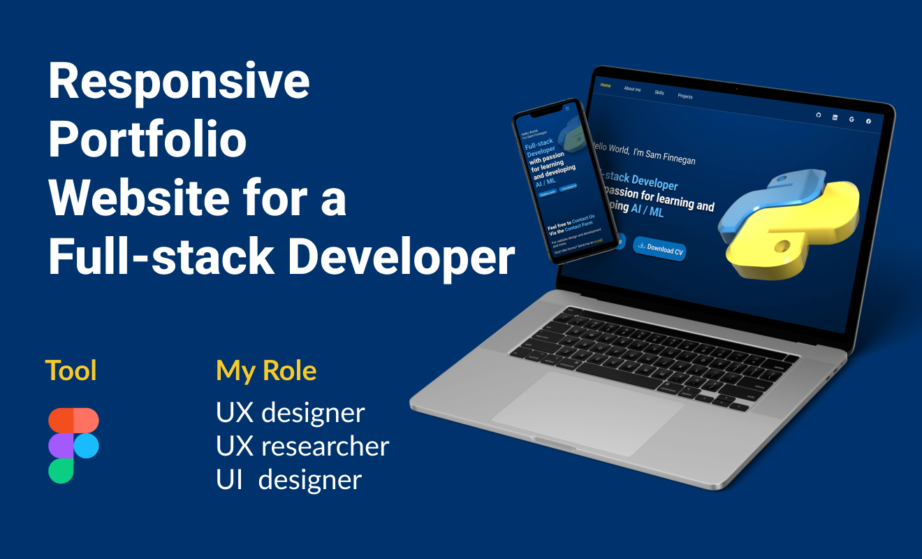 Samuel Lino Finnega Full stack developer portfolio